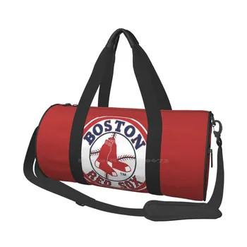 Redsox Boston Grande Capacidade Bolsa De Ombro Para As Compras De Armazenamento Ao Ar Livre Logotipo Cidade