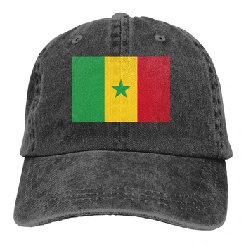 Senegal bandeira chapéu de Cowboy