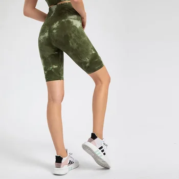 Sexy Shorts De Ioga Fitness, Leggings Esportes, Moda Calças Para Mulheres Ciclismo Shorts De Cintura Alta Quadris Respirável Macio Dupla Face Escovado
