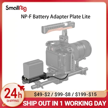 SmallRig NP-F Adaptador de Bateria da Placa Lite com NP-FZ100 Fictício Bateria 3095