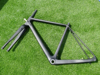Total de Carbono UD Mat Cyclocross Bicicleta Bicicleta Bicicleta Cyclocross 12 * 142 milímetros Eixo do Quadro e Garfo 15 * 100mm 49/52/54/56/58cm