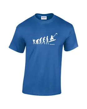 Venda Barata 100 % Algodão T-Shirts Para Os Meninos Evolução Do Homem - Pipa Surfinger Quente Novo 2019 Moda Verão T-Shirts