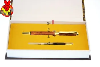 Vietnamita rosewood caneta caneta tipo de casal em madeira de mogno de móveis artesanais de decoração presentes esculpiu o 