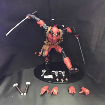 Vingadores da Marvel X-Men Execução Deadpool Ryan Reynolds PVC Figura de Ação Colecionáveis Modelo de Brinquedo 23cm