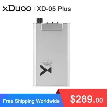 XDUOO XD-05 Plus XD05 Portátil do Amplificador de fones de ouvido 32bit/384kHZ DSD256 DAC