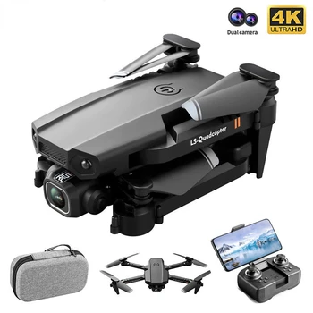 XT6 Mini Drone 4K HD 1080P WiFi da Câmera Fpv Pressão do Ar Altitude Mantenha Dobrável Quadcopter RC Dron Garoto de Brinquedo de Meninos Presentes