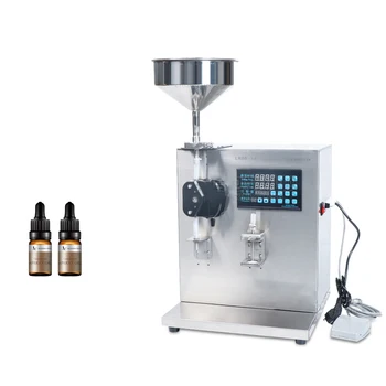 ZS-NP1 Semi-Automático de Bomba Peristáltica de Creme de Máquina de Enchimento de 2L/min Emulsão de esmaltes gloss Perfume máquina de Enchimento